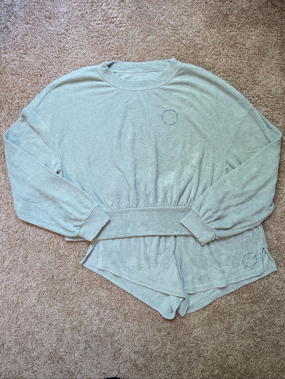 Gilly Hicks Matching Terry Lounge Set